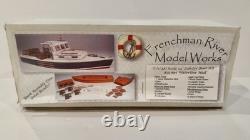 Frenchman River Lobster Boat Kit O Scale (148) Wooden Model Kit, Traps, Buoys