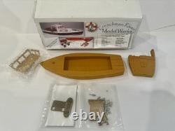 Frenchman River Lobster Boat Kit O Scale (148) Wooden Model Kit, Traps, Buoys