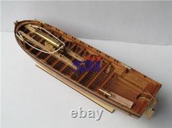 Full Ribs Armed Cannon Boat 1/36 Scale 42FT GUNBOAT Wood Ship Model Kit Shicheng