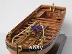 Full Ribs Armed Cannon Boat 1/36 Scale 42FT GUNBOAT Wood Ship Model Kit Shicheng