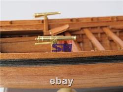 Full Ribs Armed Cannon Boat 1/36 Scale 42FT GUNBOAT Wood Ship Model Kit Shicheng