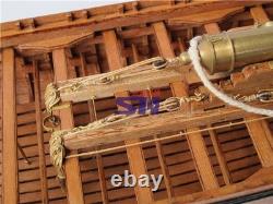 Full Ribs Armed Cannon Boat 1/36 Scale 42FT GUNBOAT Wood Ship Model Kit Shicheng