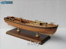 Full Ribs Armed Cannon Boat Scale 1/36 14 Wood Ship Model Kit Shicheng