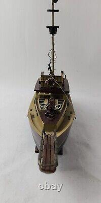 Fully Assembled Handcrafted 15 Long Model Boat, Replica of Orca from Jaws