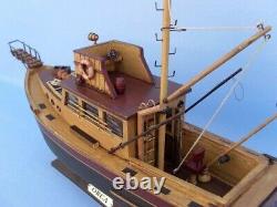 Fully Assembled Handcrafted 20 Long Model Boat, Replica of Orca from Jaws