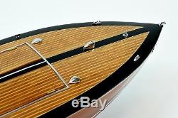Gar Wood Speedster Miss Behave Handmade Wooden Boat Model 32