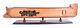 Genesis Noah's Ark Boat Model Open Hull Wooden Boat Model Replica