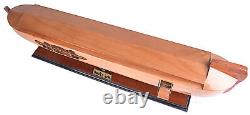Genesis Noah's Ark Boat Model Open Hull Wooden Boat Model Replica