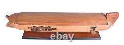 Genesis Noah's Ark Boat Model Open Hull Wooden Boat Model Replica