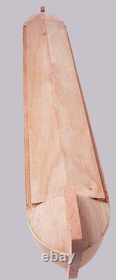 Genesis Noah's Ark Boat Model Open Hull Wooden Boat Model Replica