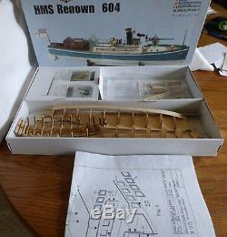 Genuine, finely crafted wooden model ship kit by Billing Boats the Renown