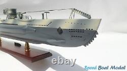 German U-boat Submarine Warship Model 39.3? Battleship Model Handmade