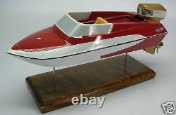 Glastron Ski Boat James Bond Vehicle Wood Model Free Shipping Regular New