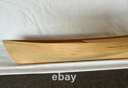 Gloucester Fishing Schooner Smuggler 1/4 Large Model Boat Ship OB Blue Jacket