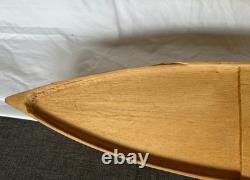 Gloucester Fishing Schooner Smuggler 1/4 Large Model Boat Ship OB Blue Jacket