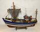 Great Briton Or French Coastal Trawler Boat Wooden Fishing Model 18 Assembled