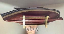 Great Briton or French coastal trawler Boat Wooden Fishing Model 18 Assembled