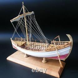Greek Ancient Trade Boat Kyrenia 148 13.7'' 350mm Wood Model Ship Kit