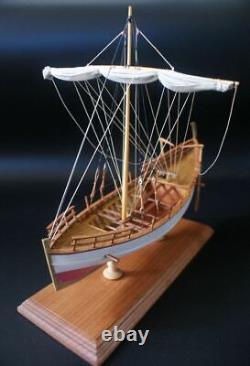 Greek Ancient Trade Boat Kyrenia 148 13.7'' 350mm Wood Model Ship Kit