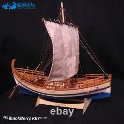 Greek Ancient Trade Boat Kyrenia 148 13.7'' 350mm Wood Model Ship Kit