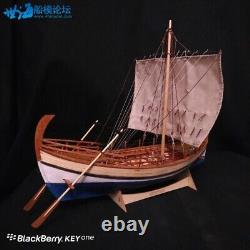 Greek Ancient Trade Boat Kyrenia 148 13.7'' 350mm Wood Model Ship Kit