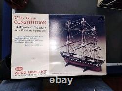 Gullows U. S. S. Frigate Constitution Wood Ship Model Kit 153 NEW 1/26 = 1'. 0