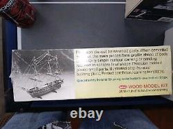 Gullows U. S. S. Frigate Constitution Wood Ship Model Kit 153 NEW 1/26 = 1'. 0