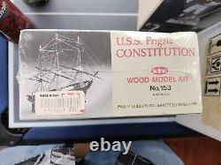 Gullows U. S. S. Frigate Constitution Wood Ship Model Kit 153 NEW 1/26 = 1'. 0