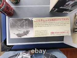 Gullows U. S. S. Frigate Constitution Wood Ship Model Kit 153 NEW 1/26 = 1'. 0