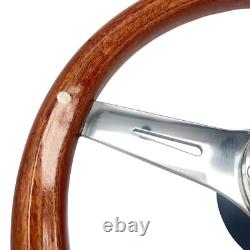 Gussi Italia Boat Model 301 Steering Wheel with Wood Rim Chris Craft Logo