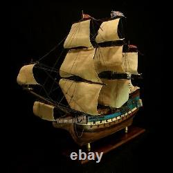 HMS Adventure Scale Model Handcrafted Wood Ship