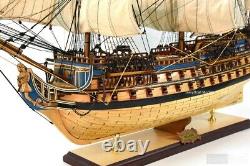 HMS Bellona Tall Sailing Ship Model 42 Handcrafted Wooden Ship Model Royal Navy