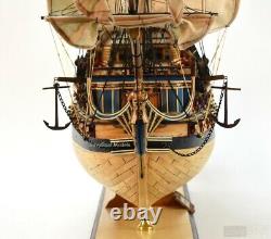 HMS Bellona Tall Sailing Ship Model 42 Handcrafted Wooden Ship Model Royal Navy