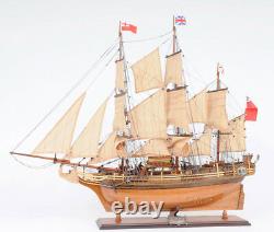 HMS Bounty Wooden Tall Ship Model Sailboat 37 Fully Assembled Replica Boat New