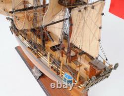 HMS Bounty Wooden Tall Ship Model Sailboat 37 Fully Assembled Replica Boat New