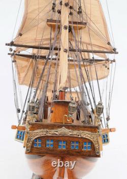 HMS Bounty Wooden Tall Ship Model Sailboat 37 Fully Assembled Replica Boat New