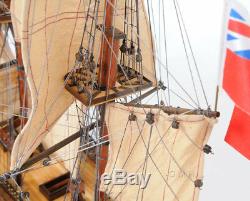 HMS Bounty Wooden Tall Ship Model Sailboat 37 Fully Assembled Replica Boat New
