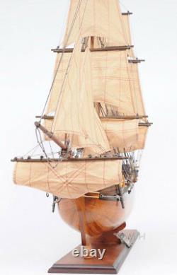 HMS Bounty Wooden Tall Ship Model Sailboat 37 Fully Assembled Replica Boat New