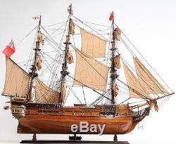 HMS Surprise Tall Ship 37 Wood Model Sale boat With Display Case Assembled