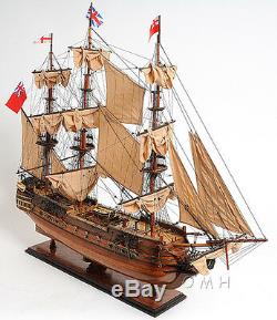 HMS Surprise Tall Ship 37 Wood Model Sale boat With Display Case Assembled