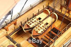 HMS Surprise Tall Ship 37 Wood Model Sale boat With Display Case Assembled