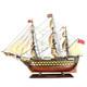 Hms Victory 21'' Wooden Sailing Boat Model Diy Kit Ship Assembly Decoration Gift