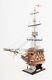 Hms Victory Admiral Nelson Tall Ship Bow Section 28.5 Wood Model Boat Assembled