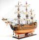 Hms Victory Admiral Nelson Tall Ship Copper Bottom 38 Wood Model Boat Assembled