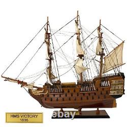 HMS Victory Model Tall Ship Boat 24 Replica Royal Navy Ships British Ship Model