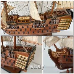 HMS Victory Model Tall Ship Boat 24 Replica Royal Navy Ships British Ship Model