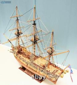 HMY Royal Caroline 1749 Scale 1/50 33'' Wooden Ship Model Kits Sailing Boat Kit