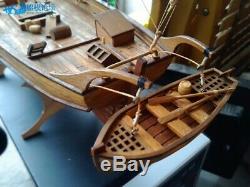 HOBBY Sweden Yacht Sailboat Scale 150 640mm 25 Wooden Boat Model kit