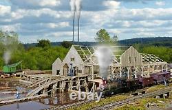 HO SCALE - Custom Model Railroad Layout SAWMILL