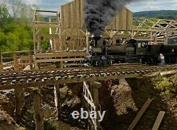 HO SCALE - Custom Model Railroad Layout SAWMILL